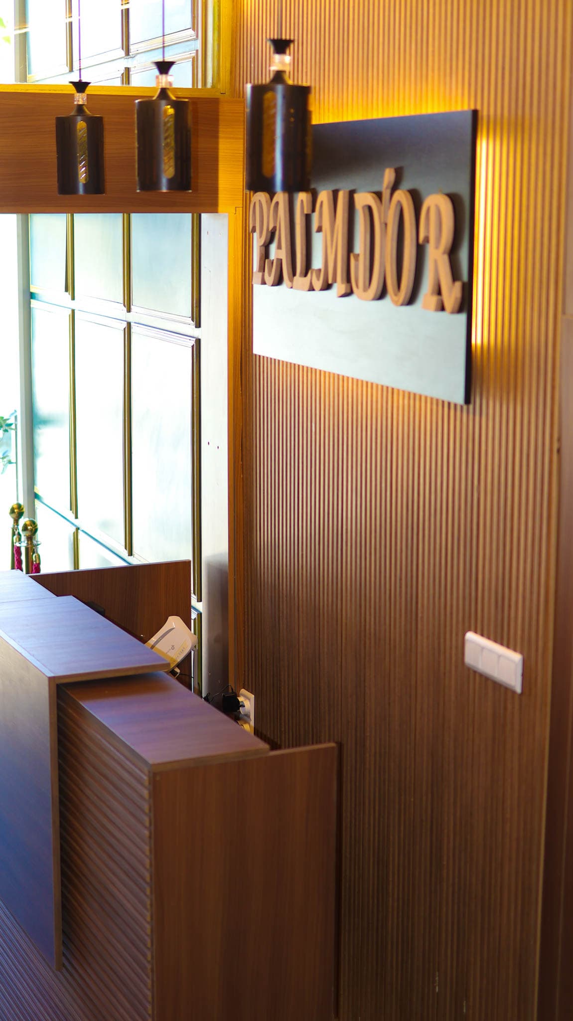 Réception et lobby de la résidence Palm d'Or Dakhla